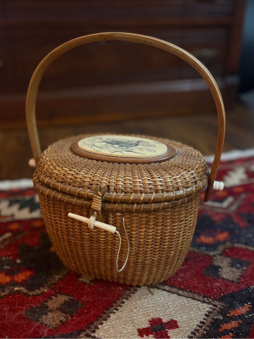 Vintage Nantucket Lightship Basket
